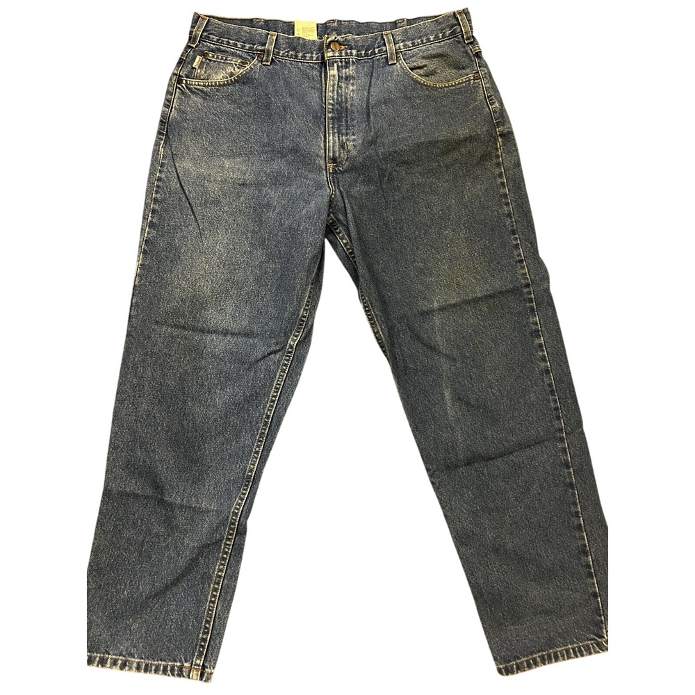 Carhartt B17 DST Tapered Leg Jeans Men Size 39x29 Relaxed‎ Fit  Work Cotton